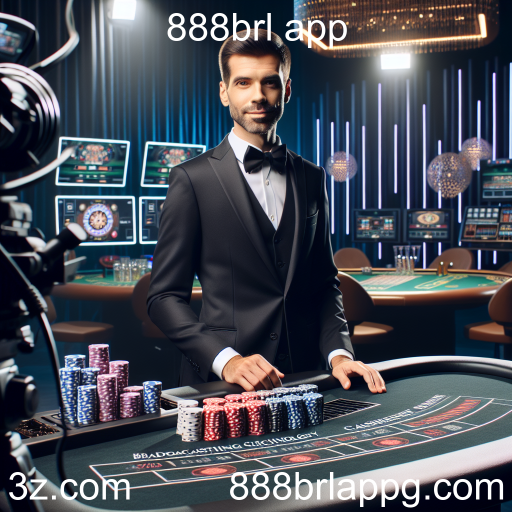 A Experiência do Dealer Ao Vivo no 888brl App